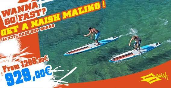 Naish S25 Air Maliko Light Race SUP 14'