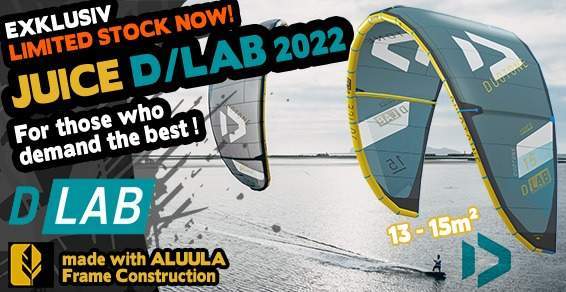 Der Duotone 2022 Juice D/LAB hochvertiger leichtwind Kite ist da !