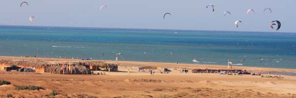 Kitespot El Gouna Kitesurfen Ägypten
