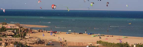 Kitespot El Gouna Kitesurfen Ägypten