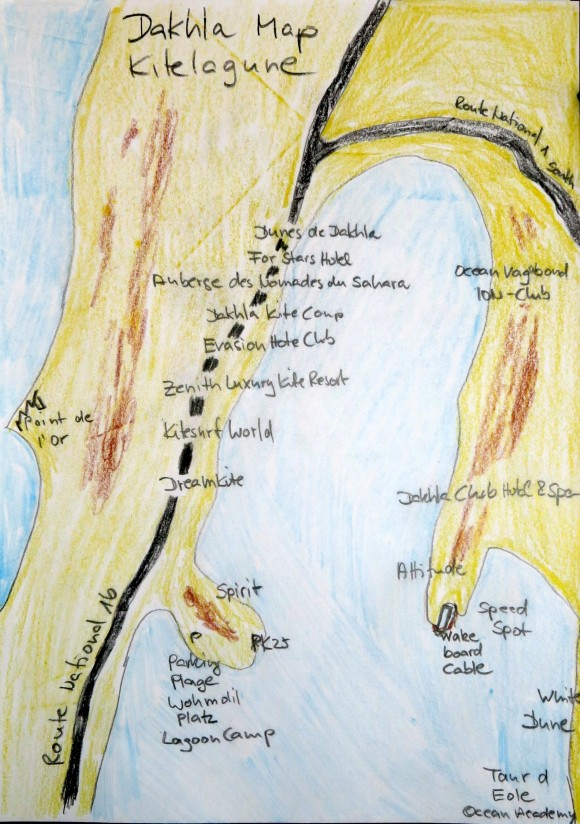 Dakhla Kitespot Map 580
