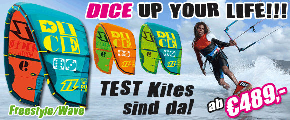 North Dice Kite TEST Eingetroffen 2