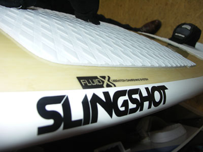 Slingshot T Rex 2014 Waveboard detail1