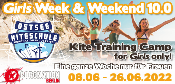 2022 Girls Kite Camp 10.0 - 1 Woche Woman Spezial