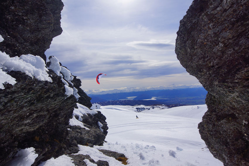 Ozone Summit Snowkite Depower kite
