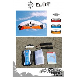 Elliot Sigma Spirit 2-Leiner Kite R2F - 1.5 Orange