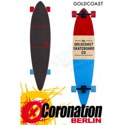 GoldCoast Standard Red-Blue Komplett Longboard