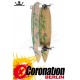 Krown Longboard complète Exotic Pintail Bamboo Cruiser 46"