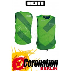 ION Collision Vest Prallschutzweste lime green/navy