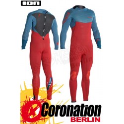 ION Strike Semidry 4,5/3,5 neopren suit 2016 Petrol/Red