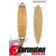 GoldCoast Classic Bamboo Pintail Longboard complète