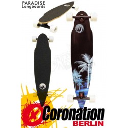 Paradise Longboard Wave Palms Pintail Cruiser