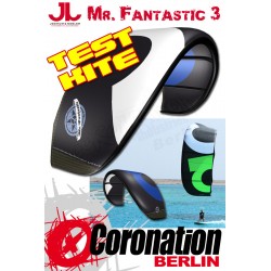 JN Mr Fantastic 3 TEST Kite - 12m² bleu