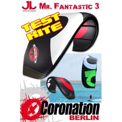 JN Mr Fantastic 3 TEST Kite - 12m² Rot