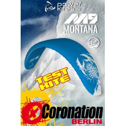 HQ Montana IX TEST Kite 12m² Landkite/Snowkite RTF