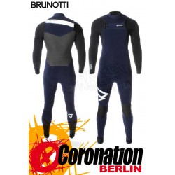 Brunotti Bravery 5/3 D/L Neoprenanzug Frontzip Full Wetsuit Blue
