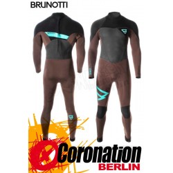 Brunotti Bravery 5/3 D/L Neoprenanzug Backzip Full Wetsuit Brown