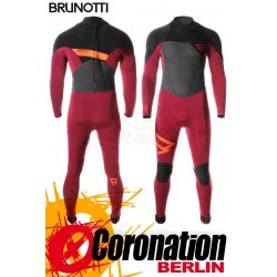 Brunotti Bravery 5/3 D/L Neoprenanzug Backzip Full Wetsuit Dark Red