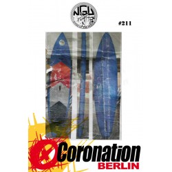 Jobe SUP Yarra 11'0 Inflatable Standup Paddle Board Set Blau