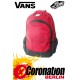 Vans Van Doren Schul & Street Rucksack Sport & Freizeit Backpack Red