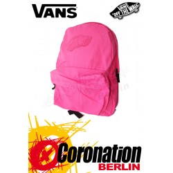 Vans Realm Girls Backpack Pink Neon Fashion & Street Rucksack
