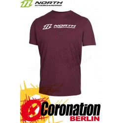 North T-Shirt Tee Series SS Logo 2018 Vinaceous