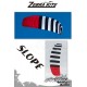 Zebra Kite Slope DePower-Kite Komplett