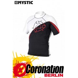 Mystc Arrow Rash Vest S/S Wassersport Shirt Black/Red