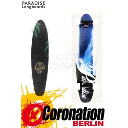 Paradise Wave Fade Kicktail Longboard komplett