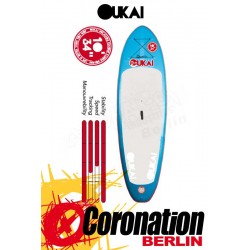 OUKAI SUP 10'x34'' Allround Stand Up Paddle Board Blue