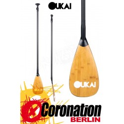 OUKAI SUP Paddle 50 Carbon Bamboo 2-pezzi