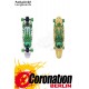 Paradise Bamboo Crest Kicktail complète Longboard