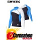 Mystic Crossfire Rash Vest L/S blue