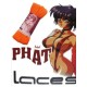 Phat Laces XXL Fat Schnürsenkel Orange für Vans DC