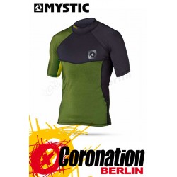 Mystic Crossfire Rash Vest S/S vert
