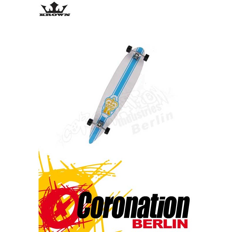 Krown - Racer Pintail Longboard complèteboard