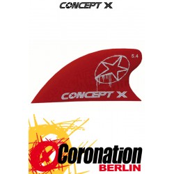 Concept-X CURVE 5,4cm Kite Fin red