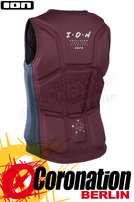 ION Prallschutzweste Collision Vest Core SZ red/blue 2019 