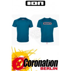 ION Wetshirt SS Logo moroccan blue 2014