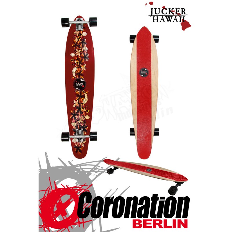Jucker Hawaii Longboard Ka Pua Cruiser 117cm - Red