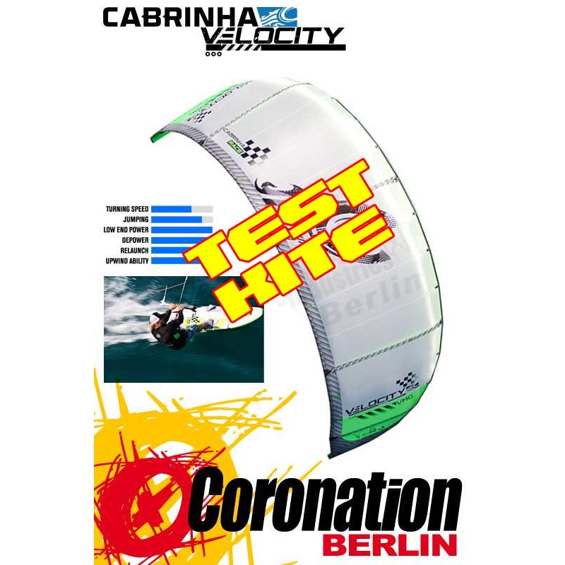 Cabrinha Velocity 2014 Race TEST Kite 18m²