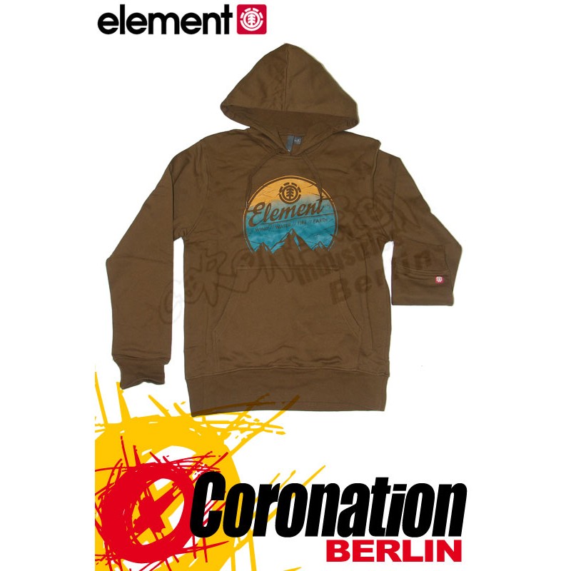 Element Sunset Hoodie Tabacco