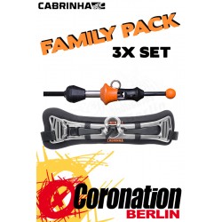 Cabrinha FIREBALL SET Family Pack - 3x Plate + 3x Q-Release