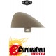 Buster 1.8'' CENTER fin black, tinted resin