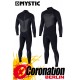 Mystic Majestic 5/4 D/L Full neopren suit Wetsuit Back-Zip Black