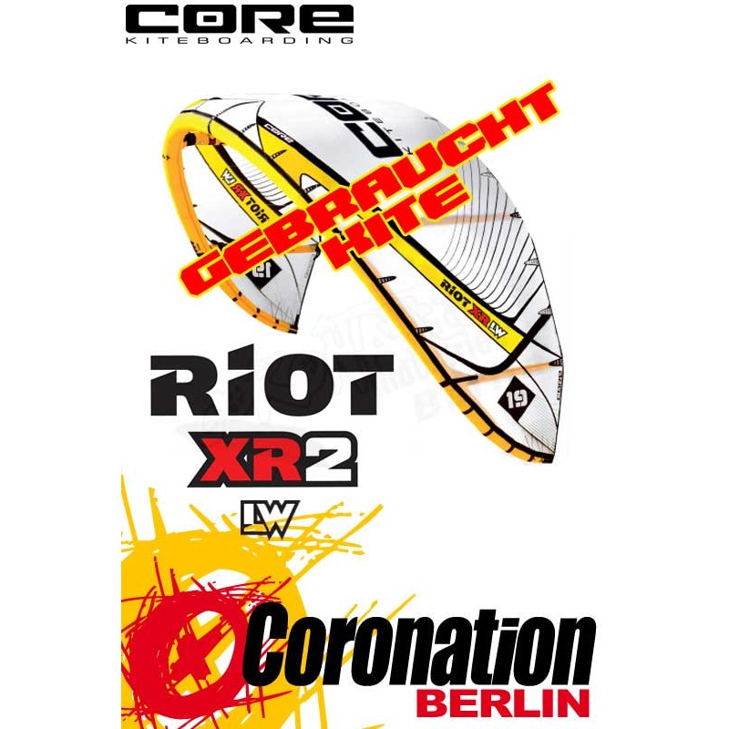 Core Riot XR2 LW - occasion Kite 15m²