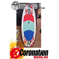 NGU Inflatable SUP Board 10'8 Standup Paddle Board 43 (Weiß-Orange)