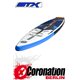 STX 2020 SUP Board Tour/Race SET 12'6''x32''x6'' blue/white/orange