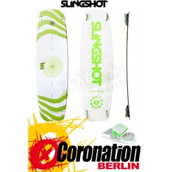 Slingshot CRISIS 2019 Kiteboard complete with Dually pads and straps
