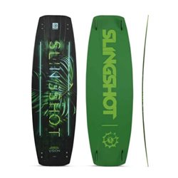 Slingshot VISION 2018 TEST Kiteboard 138 + DUALLY attacchi e pads